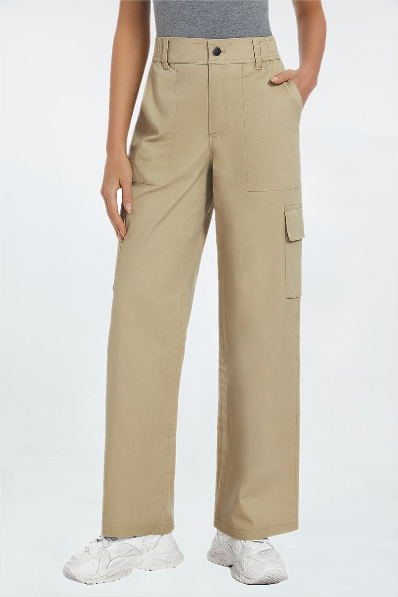 Women Cargo Sweat Pants with Large Pockets