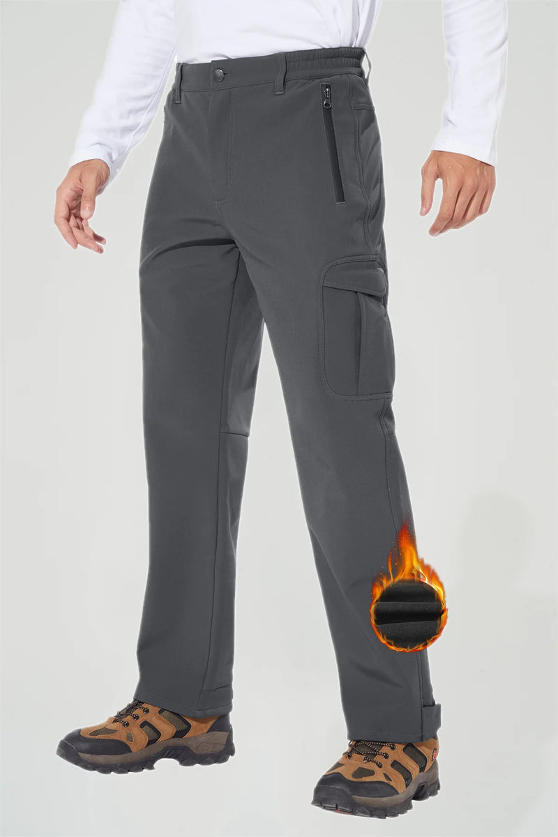  PULI Fleece Lined Pants Women Waterproof Windproof