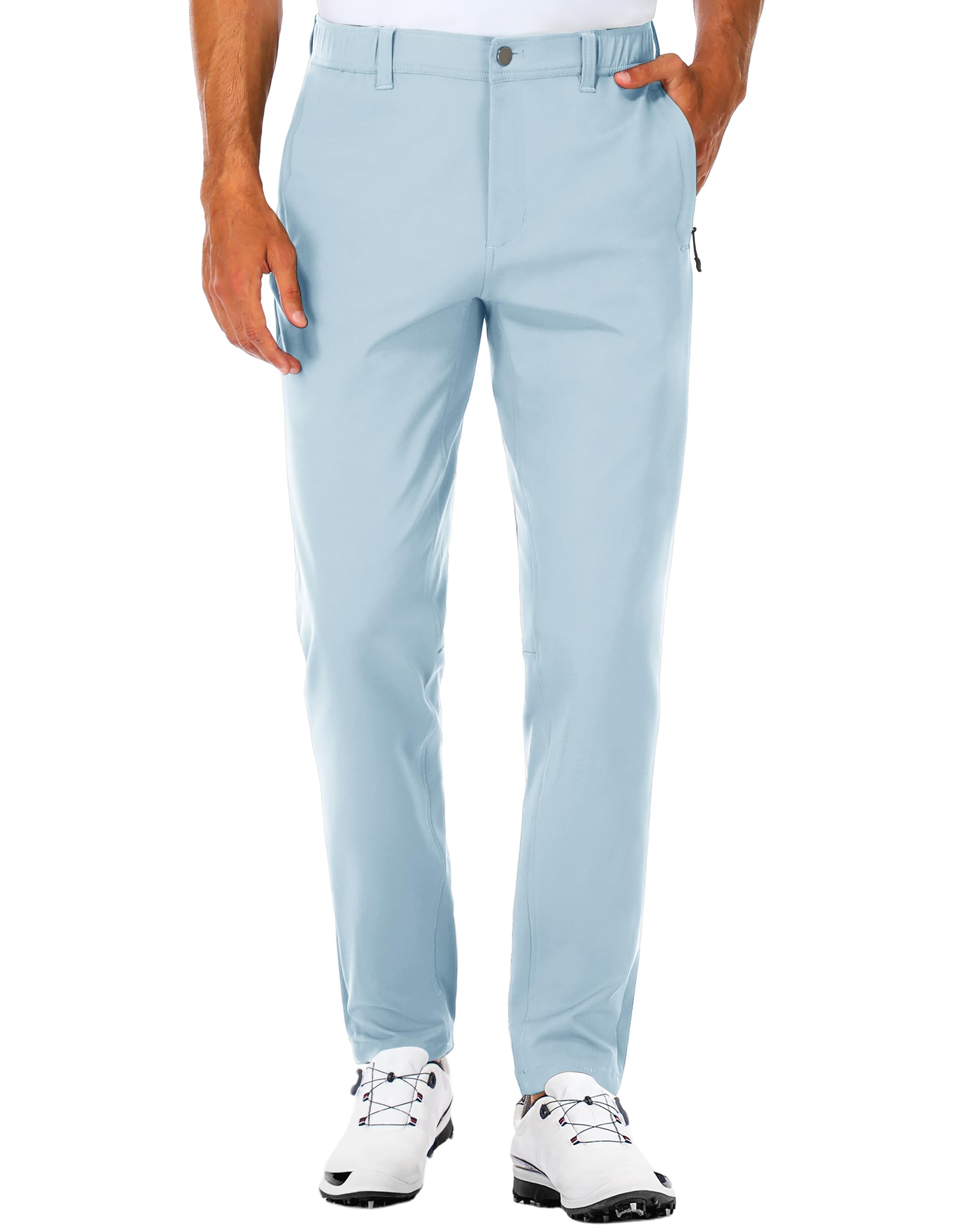 Slim tapered fashion golf pants