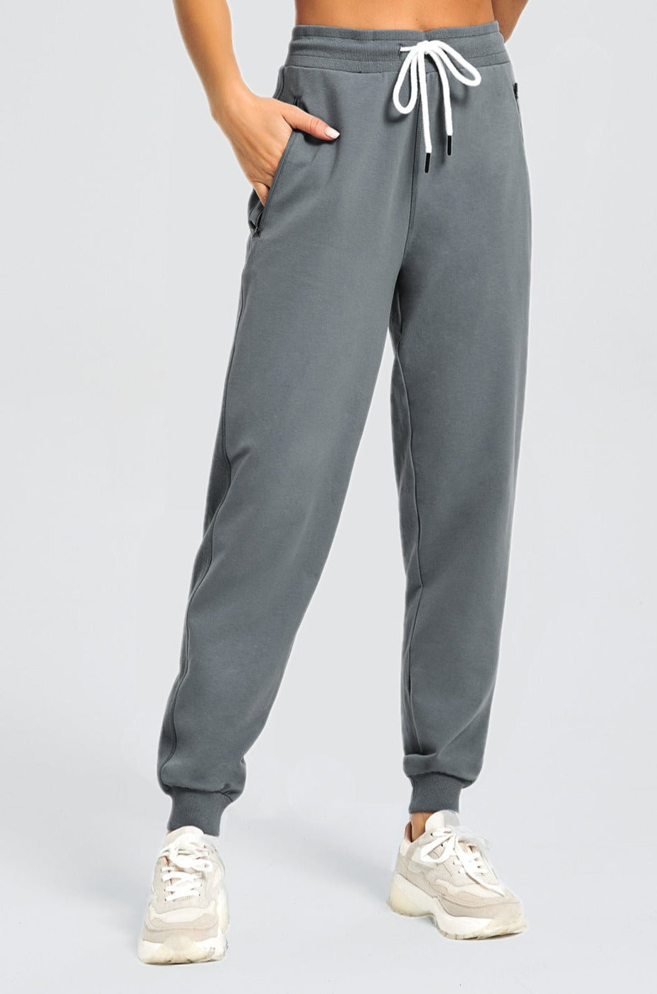 Sweatpants With Zipper Pockets