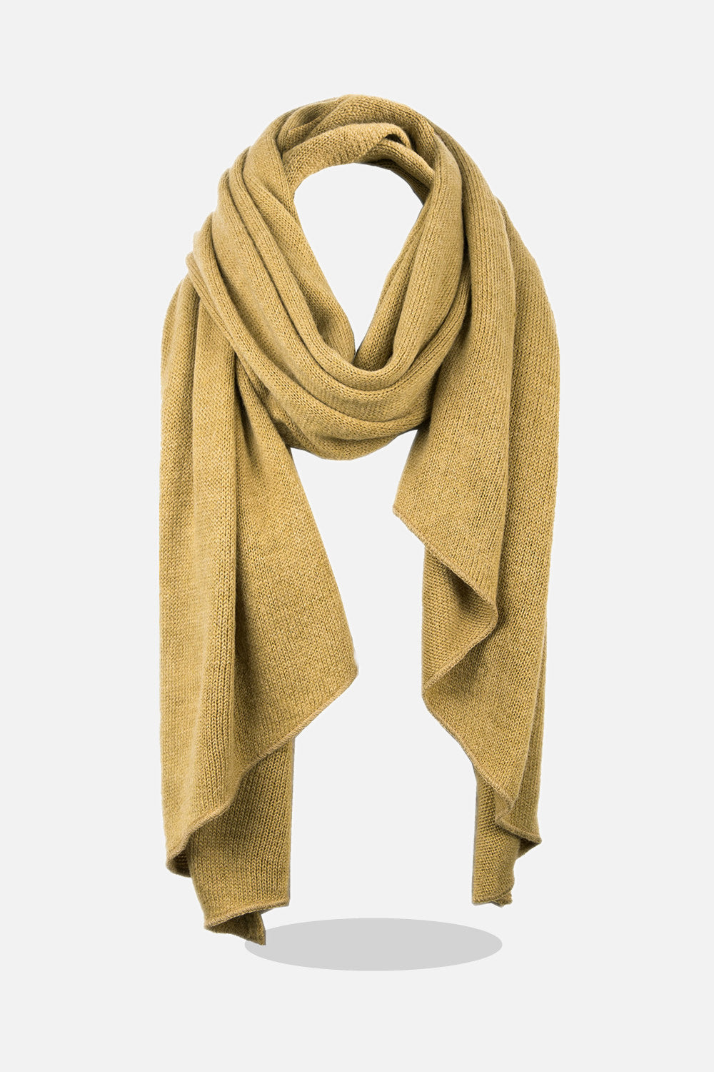 Thick Natural Brown Cashmere Scarves - Patasi Cashmere