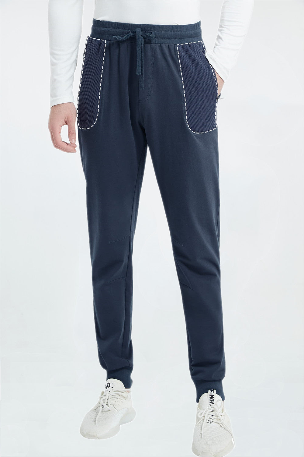 Solid Men Dark Blue Track Pants Price in India - Buy Solid Men Dark Blue Track  Pants online at Shopsy.in