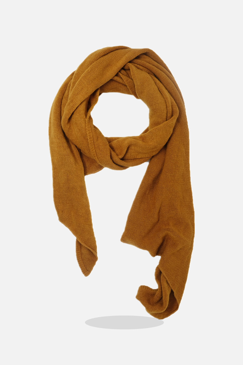 Thick Natural Brown Cashmere Scarves - Patasi Cashmere